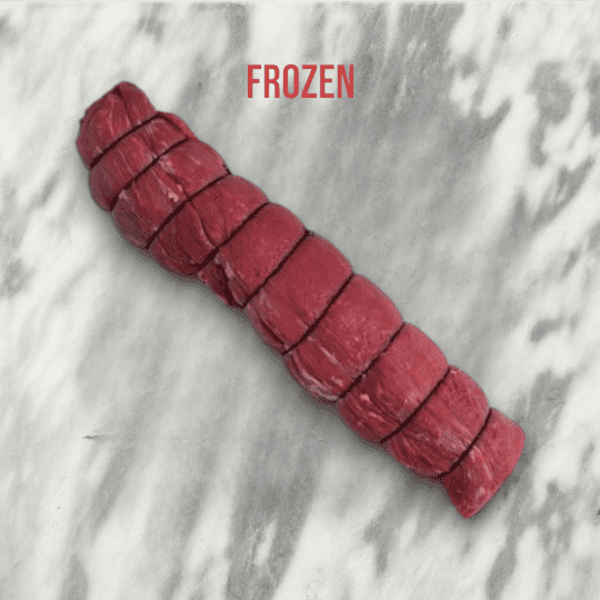 1 Free Range Frozen Whole Beef Fillet, Avg 1kg