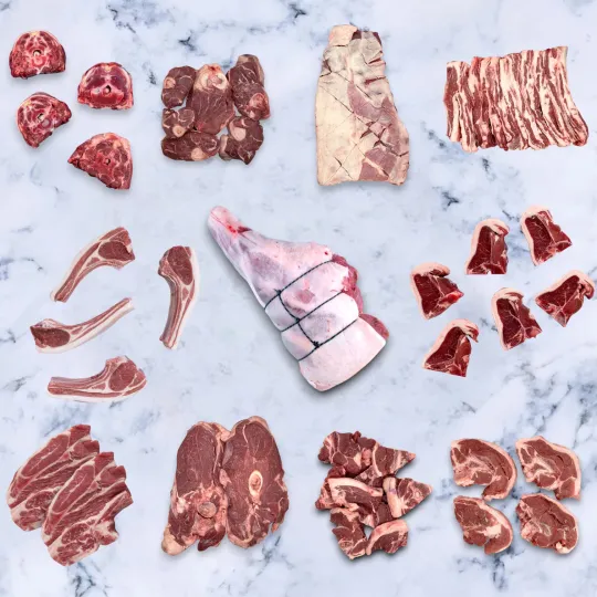 1 Free Range Half Lamb Box (Frozen), Avg 11kg