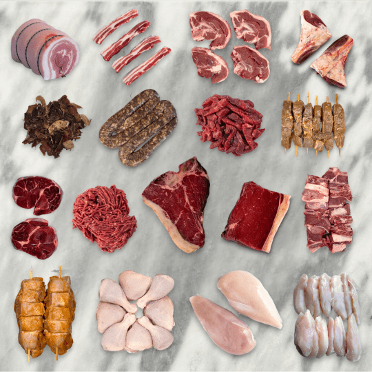 August Weekly Hamper (with Free Range Chicken)