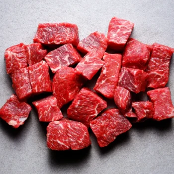 1 pack of Beef Goulash Cubes, Avg 550g