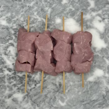 4 Pork Sosaties (Non-marinated), Avg 500g