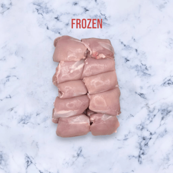 10 Free Range Deboned & Skinless Chicken Thighs (FROZEN), Avg 520g