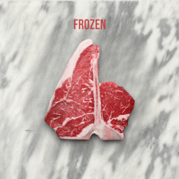 1 Frozen Dry Aged T-Bone Steak (14 Days), Avg 650g