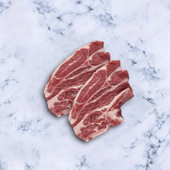 1 pack of Free Range Lamb Shoulder chops, Avg 500g