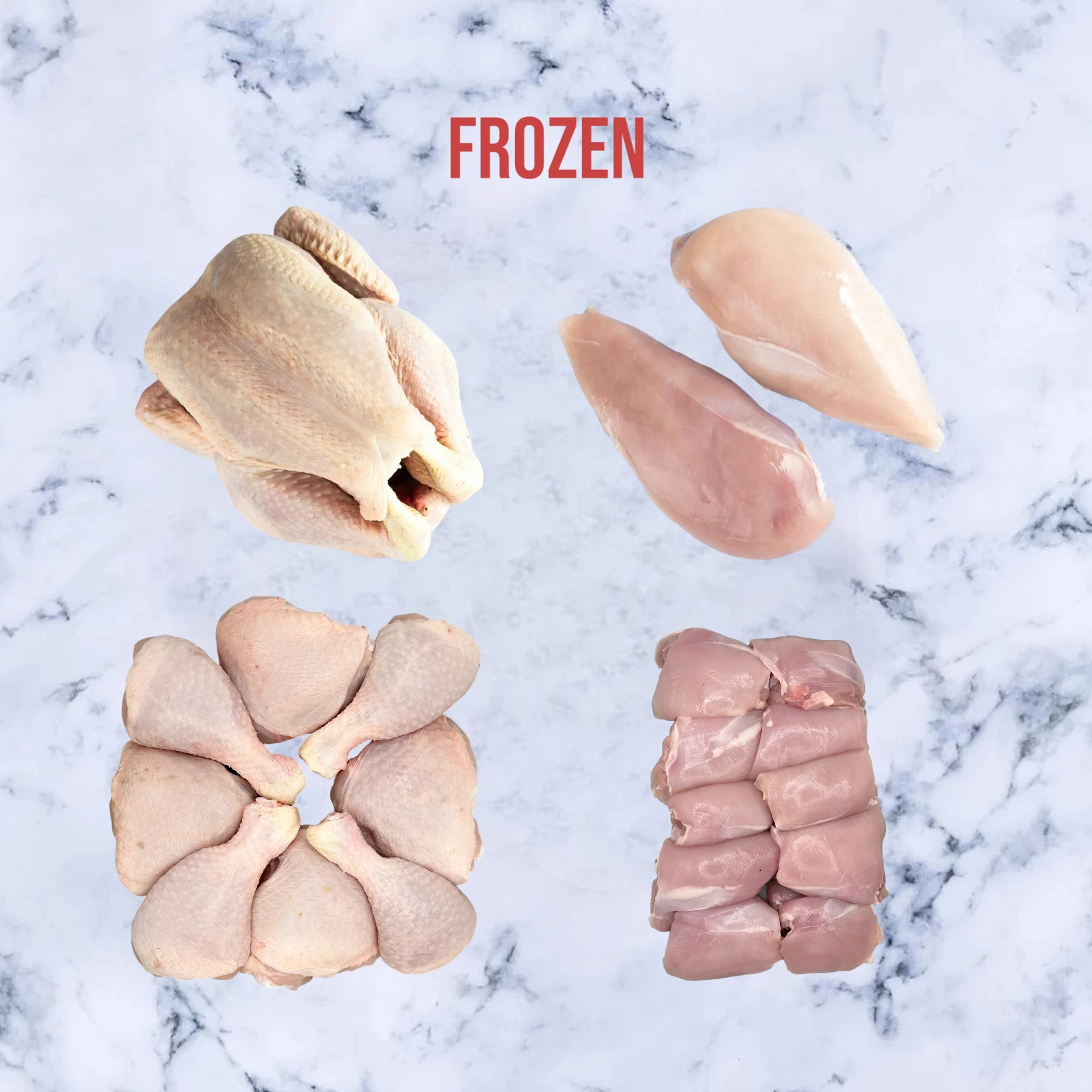 Frozen Bulk Free Range Chicken Hamper August
