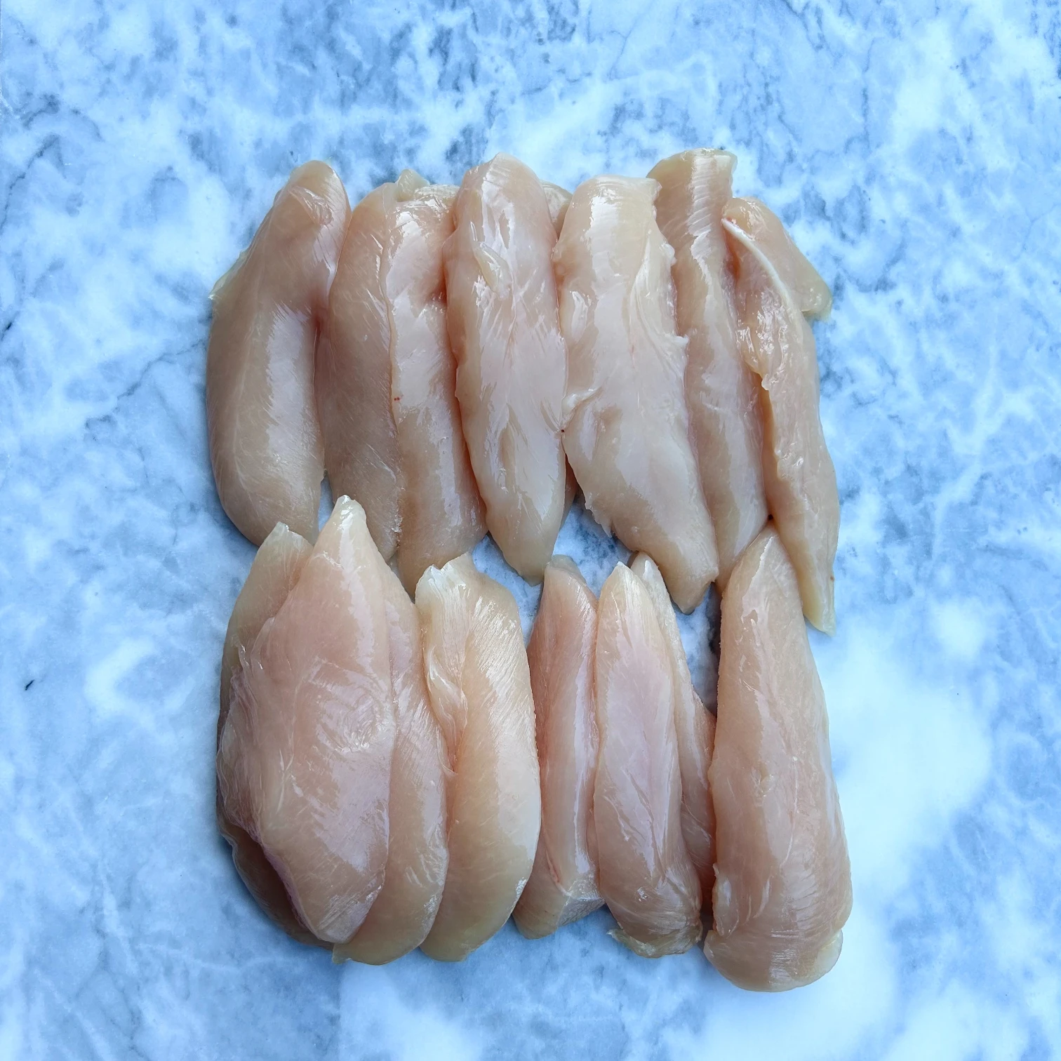 1 pack of Free Range Mini Chicken Breast Fillets (Frozen), Avg 450g
