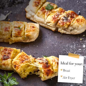 1 pack of Par-Baked Cheesy Garlic Bread, Avg 270g