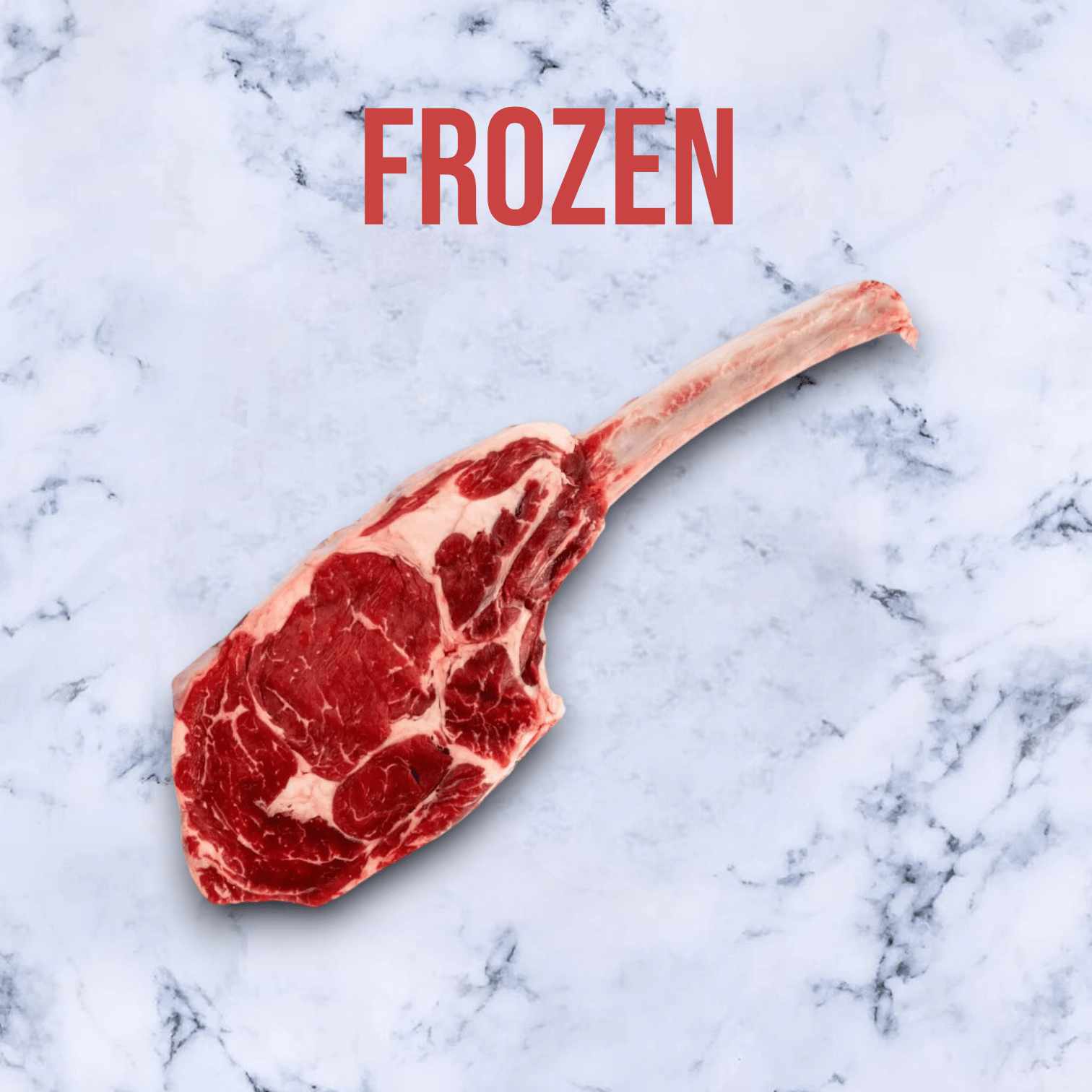 1 Grass Fed Free Range Beef Tomahawk Steak (Frozen), Avg 800g