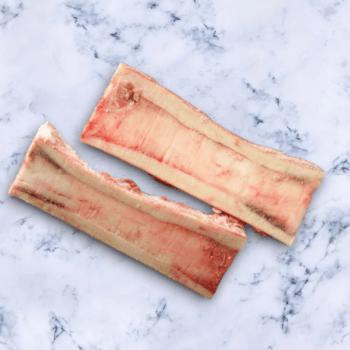 1 pack of Free Range Beef Marrow Bones (Canoe Cut & Frozen), Avg 500g