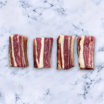 1 pack of Free Range Beef Short Ribs, Avg 500g