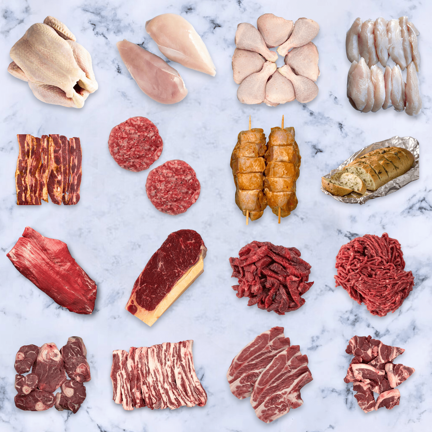 Free Range Quarterly Box (Beef, Lamb & Chicken)