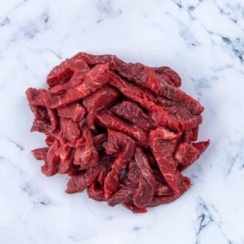 1 pack of Free Range Beef Stirfry, Avg 500g