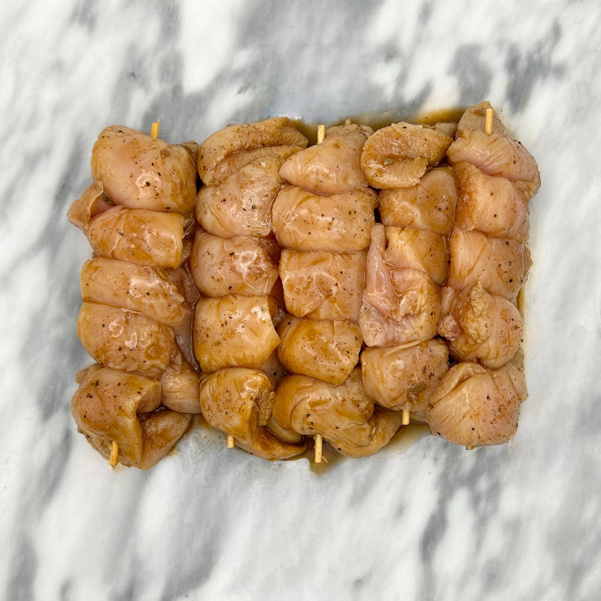 5 Chicken Sosaties Marinated, Avg 750g