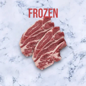 1 pack of Frozen Free Range Lamb Shoulder chops, Avg 700g