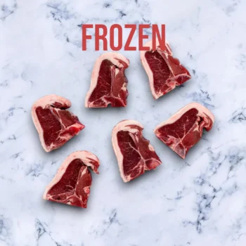 1 pack of Frozen Free Range Lamb Loin Chops, Avg 480g