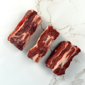 1 pack of Free Range Beef Short Ribs, Avg 500g